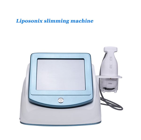 Machine portative puissante de mise en forme de corps de lipohifu HIFU de liposonix pour l'utilisation de Salon de perte de poids liposunix de qualité 1050 coups