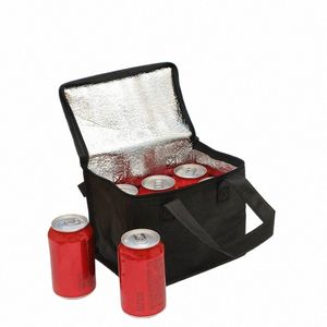 Sac isotherme pour déjeuner portable Pliant Insulati Picnic Ice Pack Sac thermique pour aliments Porte-boissons Sacs isolés Sac de livraison de bière t6Cd #