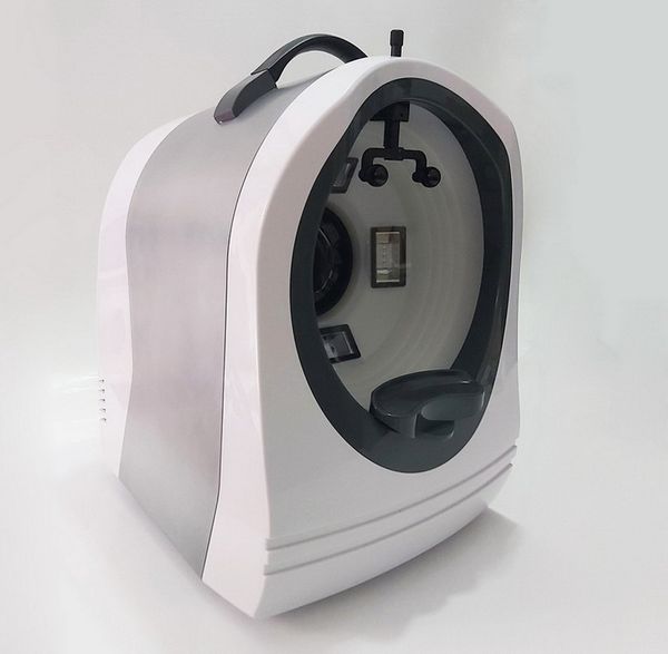 Portable Magic Mirror Automático 3D Skin Analyzer Digital LCD Probador de la piel Probador de humedad Detección de suavidad del análisis de la piel