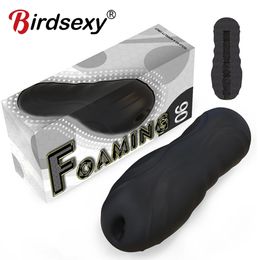 Copa de masturbación masculina portátil para hombres seguros juguetes de inquietud suave orgasmo masturbator sexo juguete realista vagina productos para adultos 240423