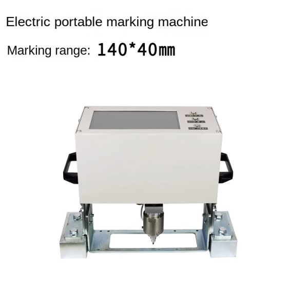 Machine de marquage portable Code VIN 140 * 40 Machine de codage de codage imprimante de machine à marquage à point métallique pneumatique