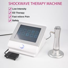 Radiaal Gericht Draagbare Medische Schok Wave Therapie Machine Elektromagnetische Schokgolf Puls Fysiotherapie Apparatuur voor ED-behandeling