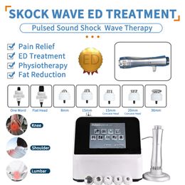 Machine amincissante médicale portative de thérapie par ondes de choc, équipement physique à ondes de choc électromagnétiques pour le traitement Ed