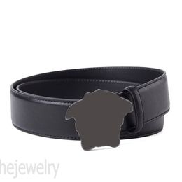 Cinturón de diseñador para hombres portátil cinturón negro para mujer falda jenas cintura ajustable 4 cm de ancho recatado distintivo irregular hebilla de metal cinturón de lujo cuero PJ017 B23