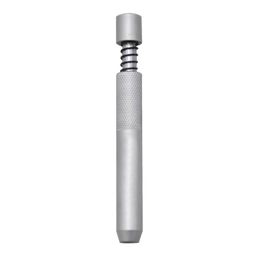 Portable Metal One Hitter Metals One Hitter Bat w Spring 78MM Aluminium Fumer Herb Pipe Cigarette Pirogue Pipes Tabac Herbes