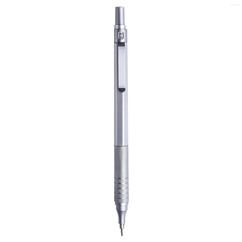Crayon mécanique Portable en métal pour peinture, dessin, croquis, spécial étudiant, accessoires antidérapants, noyau continu de 0.5mm 0.7mm