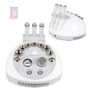 Draagbare Microdermabrasie Diamant Dermabrasie Peeling Machine Facial Peel Draagbare Huidverzorging Schoonheid Instrument Hydro Spuit Machine + Gift