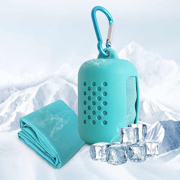Serviette en microfibre portable rapide séchage rapide Super absorbant ultra compact Camping Camping Backpacking Gym nage de randonnée de randonnée de randonnée de yoga W0066