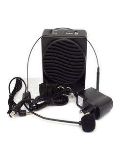 Mini altavoz portátil de cintura de 25 W con micrófono amplificador de voz altavoz megáfono potenciador para enseñar guía turístico s Pr1360363