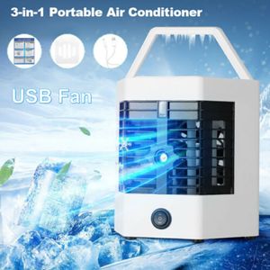 Draagbare mini-airconditioner AC Persoonlijke koeler Koelventilator Luchtbevochtiger Luchtreiniger