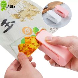 Draagbare Mini Bag Heat Sealer Pakket Opbergtas Clip Mini Sluitmachine Handige Sticker Seal Voor Voedsel Snack Keuken Gadgets