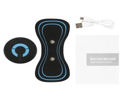 Draagbare mini elektrische nek-rug-lichaamsmassager Cervicale massagestimulator Pijnbestrijding Massagepatch met USB-oplaadkabel 220427447866