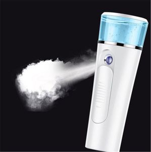 Portable Mini Face Spray Bottle Nano Facial Steamer USB Rechargeable Power Bank Pulvérisateur 2 en 1 Outil de Voyage