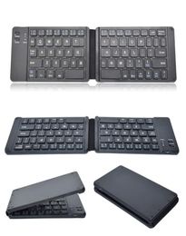 Mini teclado plegable portátil, teclados inalámbricos Bluetooth para Windows, Android, iOS, tableta, iPad, teléfono, LightHandy4594353