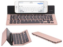 Draagbare mini opvouwbare toetsenborden Traval Bluetooth opvouwbaar draadloos toetsenbord voor iphoneAndroid phoneTabletipadPC gaming keyboard3915139