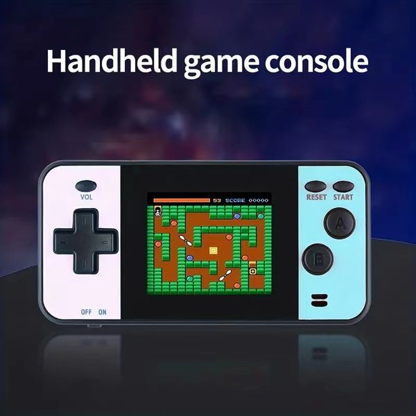 Mini console de jeu portable - Jeux classiques non répétitifs - Système de jeu vidéo portable - Écran 2,0 pouces