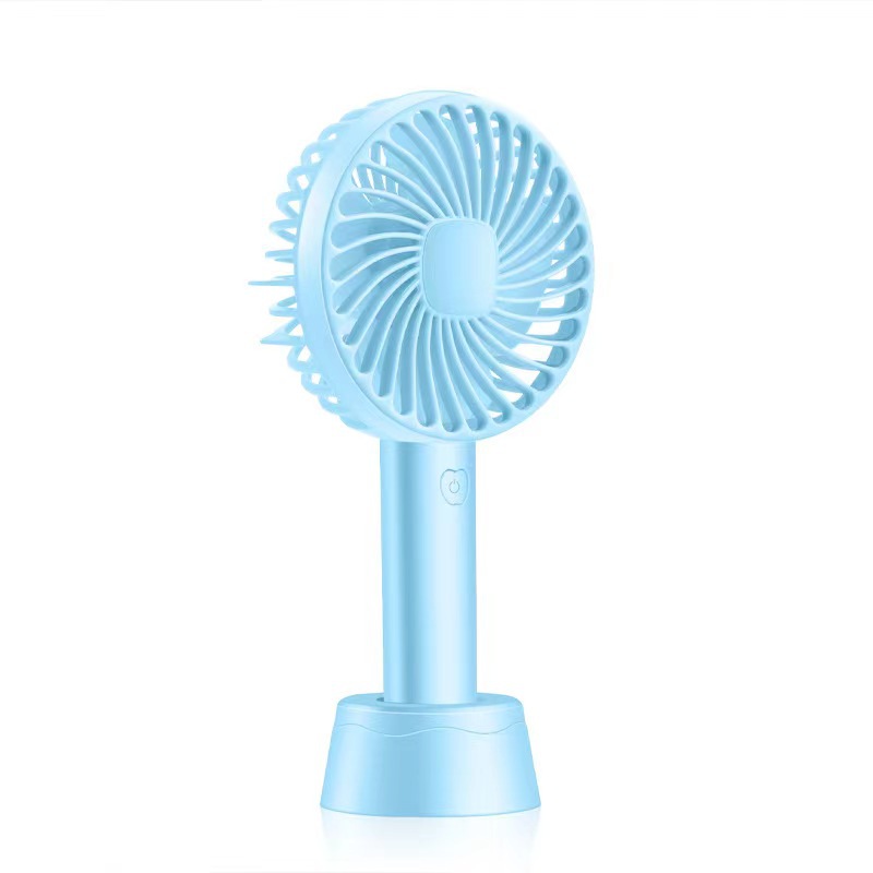 Portable Mini Handheld Fan USB Rechargeable Cooling Fans 3 Speed Personal Desk for Home Office Student Summer Outdoor Travel