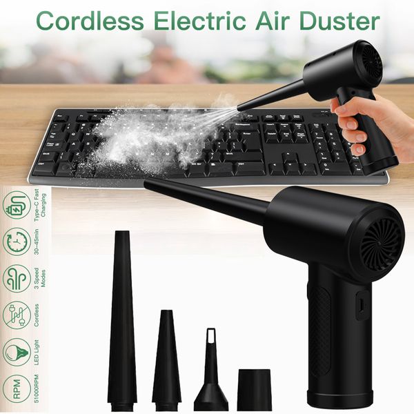 Mini portable Handheld USB Keyboard Nettoyer Nettoyer Blower Blower pour ordinateur portable PC PC PC Cleaner Air Blower