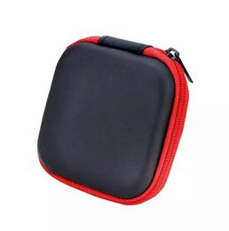 Portable Mini Hard Shell Digital Gadgets Storage Bag Eva Zipper oortelefoons Oordopjes HOLDERSHOOD Hoofdtelefoon USB -kabelopslagboxen Bakken