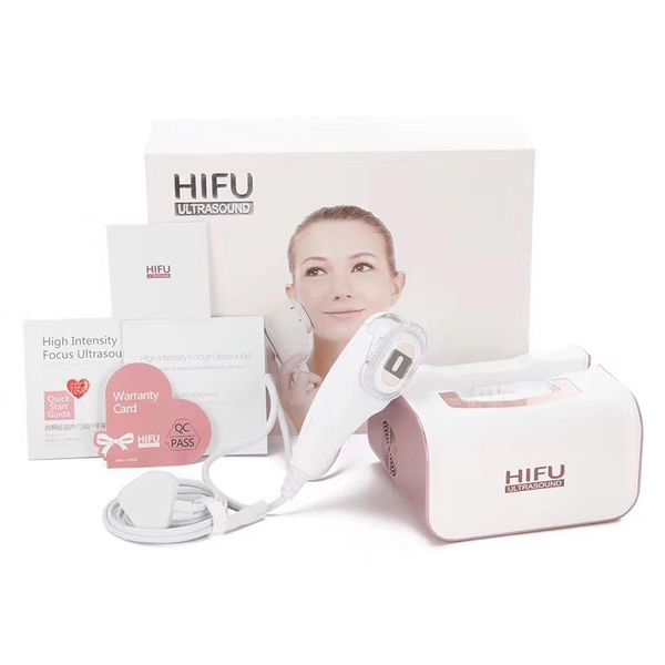 Mini machine portative de réduction de graisse de Hifu à la maison/meilleure machine à ultrasons Hifu portative