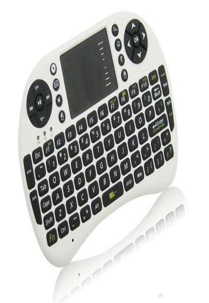 Mini teclado portátil Rii Mini i8 Teclado inalámbrico con panel táctil para PC Pad Google Andriod TV Box DHL ship3658973