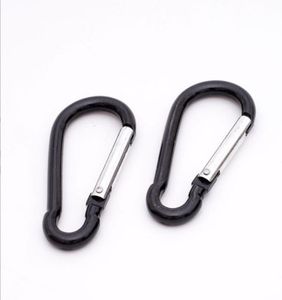 Draagbare mini-sleutelhanger Karabijnhaak Ring Sleutelhanger Sleutelhanger Outdoor Gadgets Camping Snap Clip Haak Wandelen Aluminium Handig Wandelen b5381796