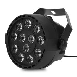 La Mini scène portative de LED allume 18 rvb PAR LED DMX projecteur d'effet d'éclairage de scène DMX512 LED plat Dj Disco KTV éclairage de fête LL