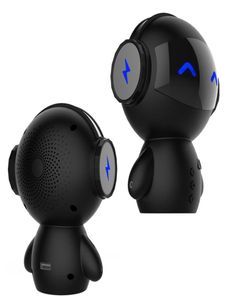 Draagbare mini-robotvormige 3-in-1 multifunctionele Bluetooth-luidspreker met powerbank Ondersteuning TF-kaart MP3-speler Handen bellen Auxin5081501