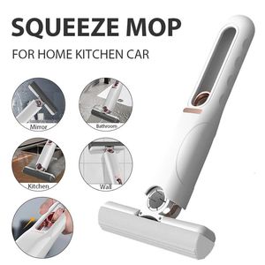 MINI PORTABLE Squelle Mop Home Cuisine Nettoyage de voiture Nettoyage Verre Verre Verre Verre Sponge Nettoyant Têtour de nettoyage domestique 240510