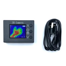 Mini-imageur thermique portable 32 * 24 pixels capteurs infrarouges -40 à 300 température mesurant 1,8 pouce de caméra d'imagerie d'affichage TFT
