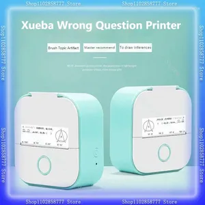 Mini impresora de etiquetas térmica portátil, etiqueta de precio Bluetooth para estudiantes, pregunta incorrecta, Po para el hogar