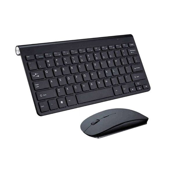 Mini teclado inalámbrico portátil compatible con bluetooth Teclado y mouse de 24 ghz para tableta