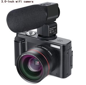 Cameras de systèmes sans miroir portables 16x Zoom numérique 24MP 30INCH TFT Écran Reconnaissance AntiShetake HD WiFi Camera4977952