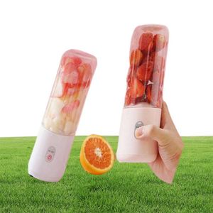 Mezcladora portátil USB Conjuicador de frutas eléctricas Hommesco Batido Beating Beating Mini Procesador de alimentos Recargable Mini Processor Juice Cup3611387