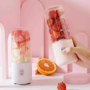 Portable Mixer USB Électrique Fruit Juicer Handheld Smoothie Maker Blender Remuer Rechargeable Mini Robot Culinaire Jus Cup246e