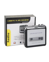 Draagbare MP3-deck cassette capture naar USBS TapeS PC Super MP3-muziekspeler Audio Converter Recorders Spelers DHL232g2595884