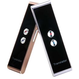 Draagbare Multi Taal Voice Translator Pocket Smart Translation Bluetooth-ontvanger Real Time Two-Way Instant Translator