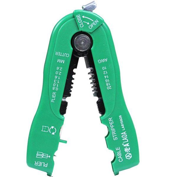 Livraison gratuite Pince à fil multifonctionnelle portable Pince à dénuder Palm outil de sertissage Marque Wire Stripper