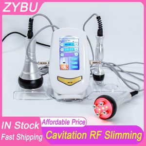 Portable multipolaire RF amincissant la machine de cavitation 40K radiofréquence ultrasonique Portable photon peau serrant le corps de levage de visage façonnant l'élimination des graisses