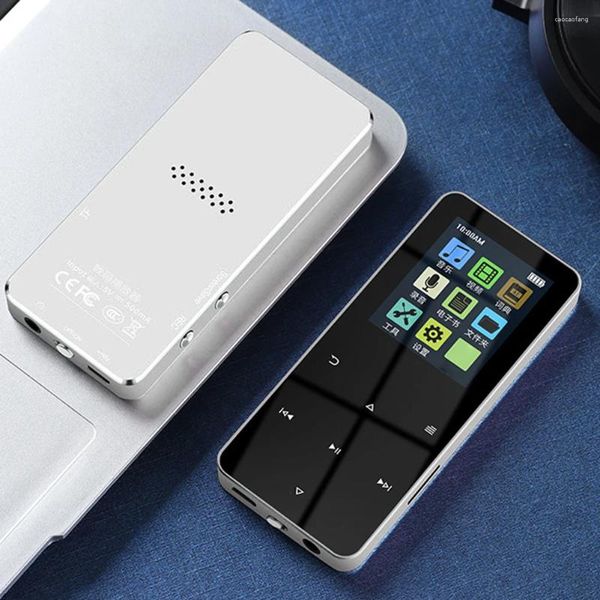 Lecteur de musique portable Hifi Hifiless Sound Sound Bluetooth compatible 5.0 avec haut-parleur 1,8 pouces Color Touch Screen 300mAh Batterie