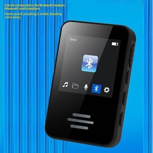 Lecteur de musique Portable HIFI, qualité sonore, lecteur MP3 MP4, écran tactile complet de 1.44 pouces, Bluetooth, pour carte TF