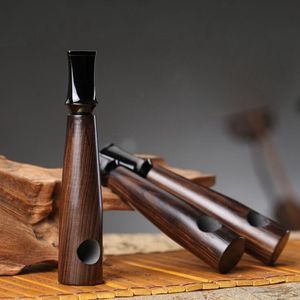 Pipes de madera natural portátiles Herbe seca Herbo Cigarrillo Cigarrillo de cigarrillos Filtro de 9 mm Pipe de mano Smoking Diseño innovador Tallena Madera de alta calidad DHL Free