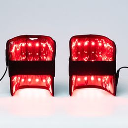 Draagbare Nabij-infrarood Rood Licht Therapie Apparaat Led Armen Slimer Pads Wraps voor Pijnbestrijding Vetverbranding Lichaam Afslanken 220325