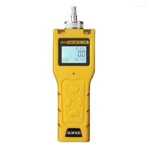 Draagbare stikstof N2 -gasdetector Handheld lekmeter voor actieve pomp/diffusietemperatuurvochtigheid/ppm mg/m3 %vol mg/l