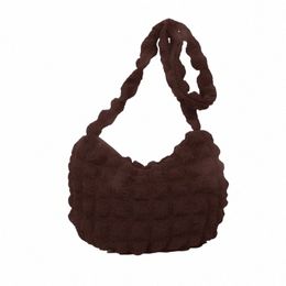 sac portable sans arasme nyl sac matelassé d'hiver sac polyvalent sacs de voyage en extérieur sac à main léger pour les femmes H53m #