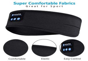 Portable o ;Écouteurs vidéo sommeil Bluetooth casque de sommeil mince doux élastique confortable sans fil musique casque oeil M... 3936566