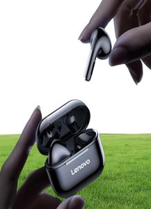 Écouteurs audio portables et amplificateur d'origine Lenovo lp40 pro écouteur 50 son immersif TWS avec contrôle tactile du microphone 2308617