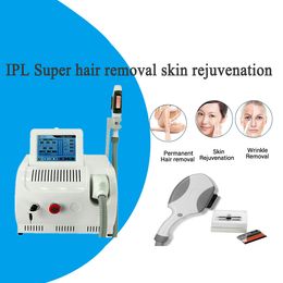 Portable Opt Permanente IPL Haarverwijderings Laser Machine Salon Gebruik Huidverzorging Verjonging en whitening heeft drie golflengten van 640 Nm 530 Nm en 480 Nm