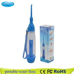 Lavado bucal de irrigador oral portátil Tooth Manual de riego potente agua Pick Jet Dental Flosser lavadora 75 ml 240403