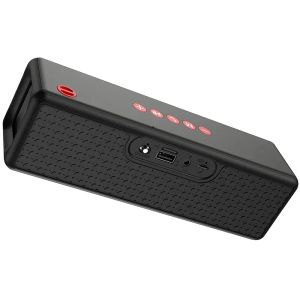 Haut-parleur sans fil extérieur portable carré Fiess Sports Sparpofroof joueur prend en charge Bluetooth FM TF Card USB Driver Aux TWS et autres modes